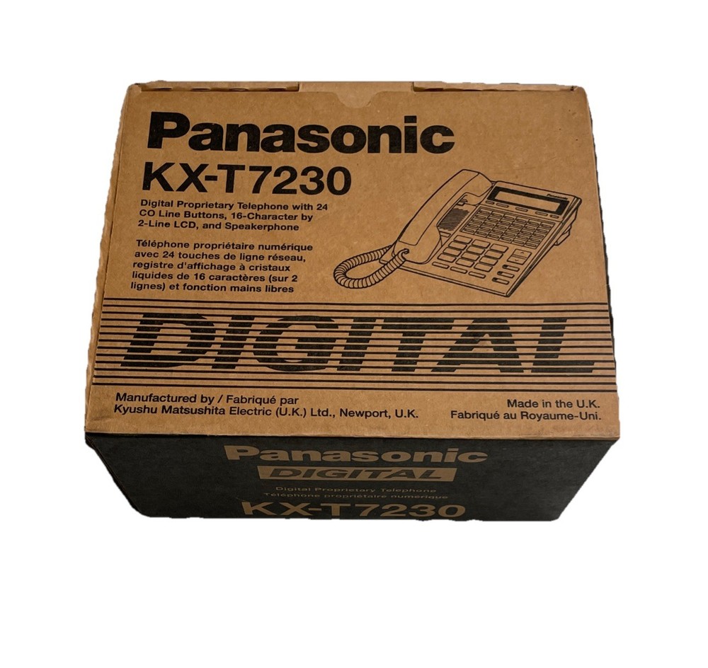 Panasonic KX-T7230 Digital Telephone Speakerphone 24 Button New In Original Box