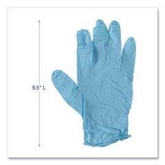 Boardwalk 382XXLCTA 9.5″ 5 mil Disposable Nitrile Gloves – XXL/Blu (1000/CT) New