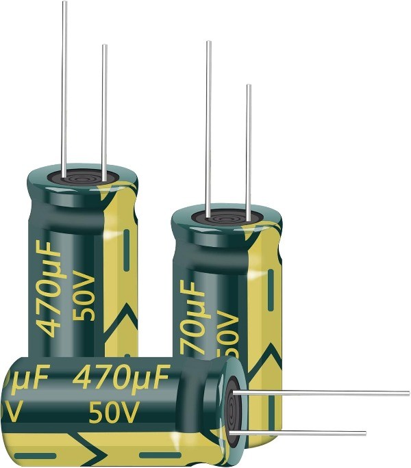 50V 470uF 10x20mm High Frequency Aluminum Electrolytic Capacitor 20pcs Lot TV