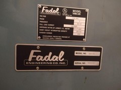 1990 Fadal VMC20 CNC Vertical Machining Center, Box Ways, Low Hours