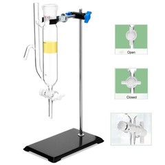 60ml Glass Water Oil Receiver Separator for Distillation Essential Oil 24/40