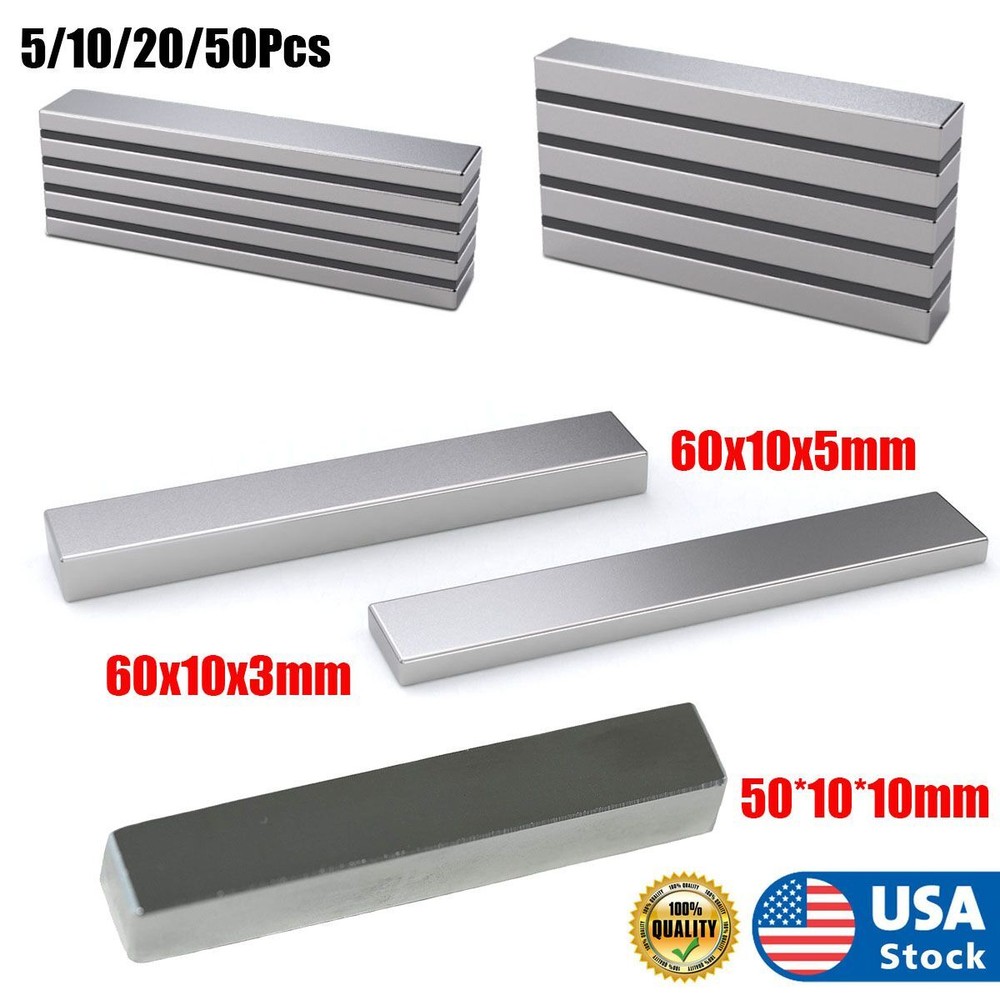 Super Strong Rare Earth Block N52 Neodymium Magnet Disc Thin Tiny Small Large