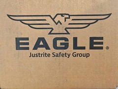 Eagle Steel Safety Gas Can w Funnel 1 Gal Capacity UL10S Type 1 One Gallon Fuel
