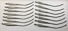 Lot of 14 V. Mueller AS165 Yankauer Suction Tube C03 G21 H13 K07 K14 K16 K21 L20