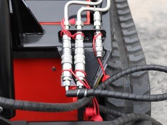 Grapple Grabber mini skid steer loader attachments for TYPHON STOMP skidsteer
