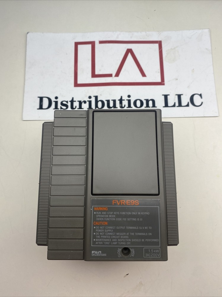 Fuji FVR1.5E9S-2EY Inverter Drive 200-230V 3kVA 8A 0.2~400Hz Output
