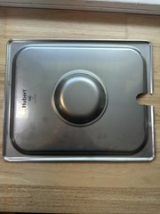 Hubert 1/2 Size Slotted Steam Table Pan Cover lid 22 Gauge 18-8 Stainless NSF