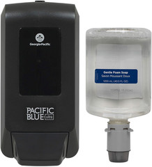 (5305714) Pacific Blue Ultra Manual Push Soap Dispenser with Gentle Foam Hand So