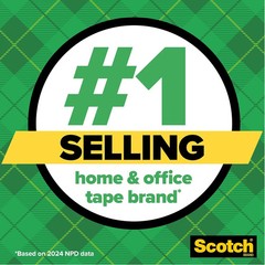 Scotch Magic Tape, Invisible, 12 Rolls | Home Office Supplies and Back to School