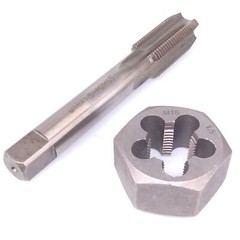 US Stock HSS M18 x 1.5mm Tap & 18×1.5mm Hexagon Die Metric Thread Right Hand Set