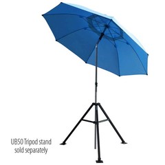 Black Stallion UB200 Core Flame-Resistant Industrial Umbrella Blue