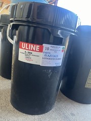 ULINE S-3906 10 gram silica gel moisture desiccant (600 packs) pail SEALED