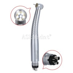Dental LED E-generator Shadowless Ring Ceramic Handpiece 5 Water Spary 4Holes
