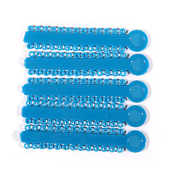 Orthodontic Dental Elastic Ligature Ties Rubber Ortho Braces Bands Teal