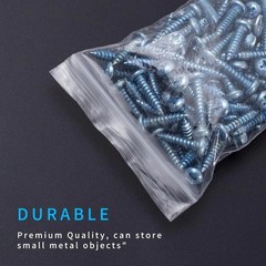 Versatile 300 PCS Assorted Plastic Bags – Mini Storage Solutions for Crafts