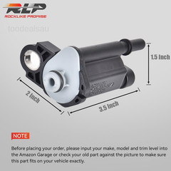 Vapor Canister Purge Valve Solenoid EVAP Compatible with Black