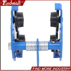 Findmall 0.5T/1100LB I-Beam Trolley Alloy Steel Double Wheel 55-135mm Adjustable