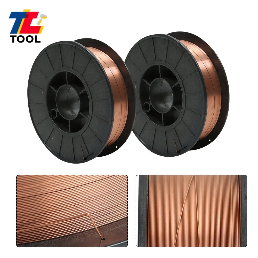 2 Pack ER70S-6 .023″ (0.6 mm) Mild Steel MIG Welding Wires 10Lbs Spool Wire