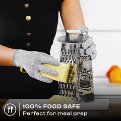 Lot Cut Proof Stab Resistant Butcher Gloves Safety Glove Kitchen L5 Protection