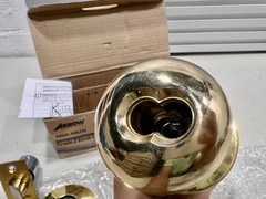 Arrow Assa Abloy Grade 2 Knob Lock Door MK 11 TA 03- Brushed Brass Gold – NEW