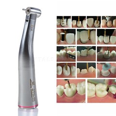 Dental 1:5 Increasing LED Fiber Optic Contra Angle Red Ring For NSK Ti Max Z95L