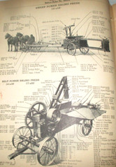 Case 14″x18″ 17″x22″ Sweep & Belt Power Baling Press Baler Parts Catalog Manual