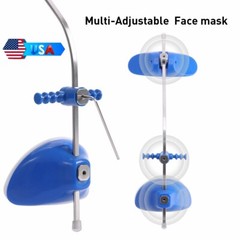 Dental Adjustable Orthodontic Reverse Pull Headgear Facemask Facial Mascara Blue