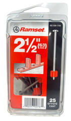 Ramset Power Fastener Pegable Blister 2-1/2″ Long Drive Pin (25-Pk) – NEW