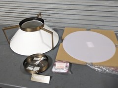 Hinkley Flush Mount LED Light Fixture 20" W. x 7.5" H. Brushed Bronze