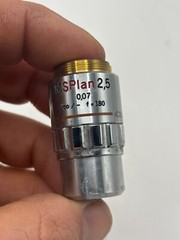Olympus MSPlan 2.5 0.07 Infinity/- f=180 Microscope Objective Lens 110587 IC ✅