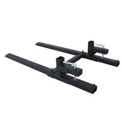 Tractor Bucket Clamp On Pallet Forks 60″ 2000lbs With Adjustable Stabilizer Bar