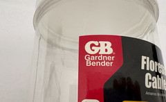 (50) NEW Gardner Bender 8″ Nylon Cable Zip Ties – FLUORESCENT BLUE – 18lbs