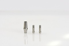 Titanium Ti-base Dental abutment for Zirconia Crown “We have ALL Implant SYSTEM”
