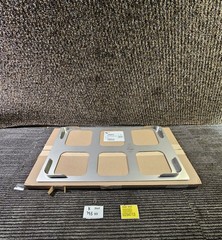Vollrath 8244314 Miramar 1/6 Stainless Steel Contemporary Food Pan Tile Template