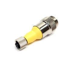 Mencom MINEDC-4MFP-AD1 MIN Size I Male 7/8″ To Female M12 Adapter, 4-Pin