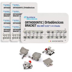 LA MIERE 200PCS Teeth Model Braces, Typodont Brackets, 0.022 MINI MBT