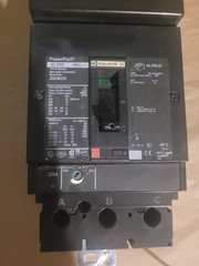 Square D JDA36225 225 Amp 600V 3 Pole PowerPact I-Line Circuit Breaker
