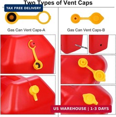 Gas Can Spout Replacement,Fuel Can Spout,Gas Tank Nozzle,Gas Tank Spout,(3Kit-Ye