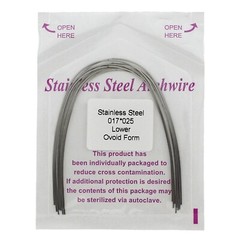 arcos de ortodoncia Orthodontic Arch Wire NiTi Stainless Steel Acero Inoxidable