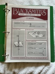 Blacksmith’s Journal 1996 Complete Year Illustrated Techniques Set