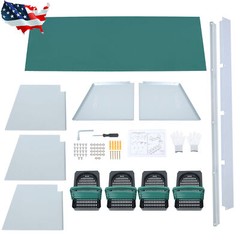 Chicken Nesting Boxes 4 Hole Metal Chicken Egg Laying Nesting Box With Perch