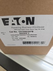 Eaton C0100E2AFB Industrial Control Transformer