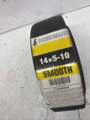 FORKLIFT TIRE 14X5X10 SMOOTH PRESS ON | BLACK