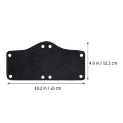 12PCS Black Hard Hat Sweatband Safety Sweatbands Washable Helmet