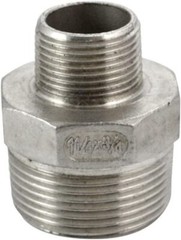 1-1/4″ Male to 3/4″ male NPT Hex Nipple Pipe Fitting Reducer Adapter Stainless