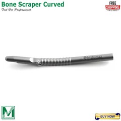 Dental Bone Scraper Harvester Curved With Blade Implant Bone Grafting Collector