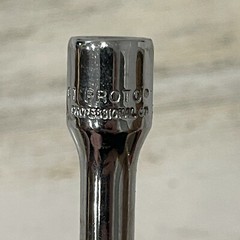 Proto Socket Extension Chrome 1/4″ Drive 6″ Length 4761 Made in USA NOS