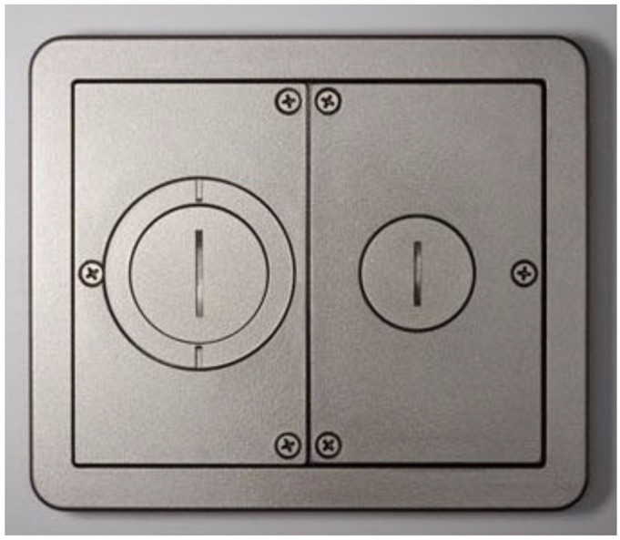 Legrand Wiremold FPFFTCNK Floorport Flanged Furniture Feed