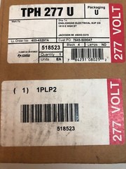 NEW — Lithonia Lighting TPH277U Through-Wire Fixture Mount Power Hook — 277V