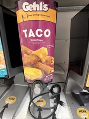 Gehl’s Commercial Nacho Cheese/Chili Dispenser for Concession Stand Etc.
